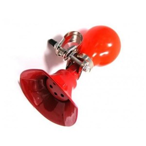 Trąbka krótka kielich różowa stal.