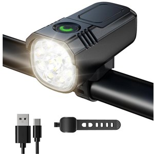 LAMPA PRZÓD  USB 600 LUM. 2000 AH 1736