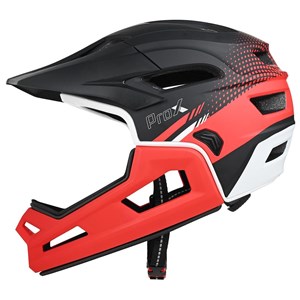 KASK PROX CAGE II CZERW/CZARNY M 55-58 FULL FACE