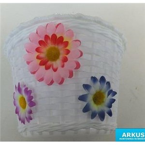 Koszyk dziec.biały 300325