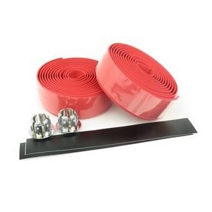 Owijka kierownicy czerwona cs-t104 185x30mm