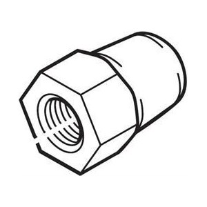 Nakrętka kołpakowa M9 do piast SHI z dynamem