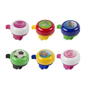 Dzwonek stal dzieci./mix kolorów/ opak=6szt 420119