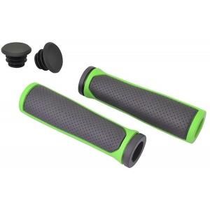 Chwyt kier.gum. 125mm ziel-czarny 266554