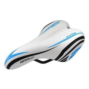 Siodło dziecięce do 16" biał.nieb.czarne 288123