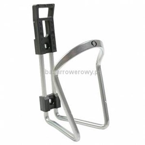 Koszyk bidonu ALUSTAR BOX 100 srebrny