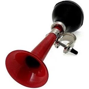 Trąbka stal 180 mm czerwona