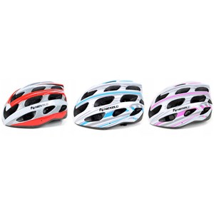 Kask RAIDER biał/niebieski M 55-58 190075