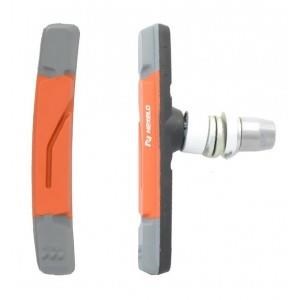 Klocki ham.nakrę.72 mm niesymetr.SHI VB  szary/pom