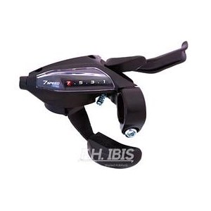 Dźwignia STEF5002 prawa czarna 7S