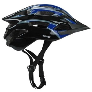 Kask rower.M 54-58  czar/niebieski 54935