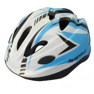 Kask FUNNY biało/nieb S 48-52 195020