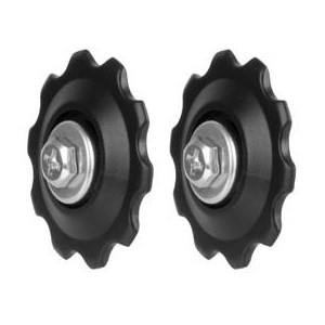 Kółka przerzutki czarne 10T 34mm/kpl=2szt/