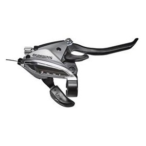 Dźwignia STEF510 prawa srebbrna 7S/okienko/