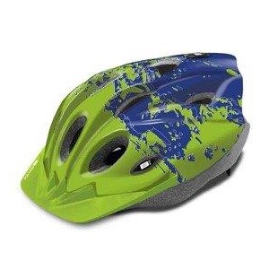 Kask rowerowy TOMCAT granatowo/zielony  S 48-52