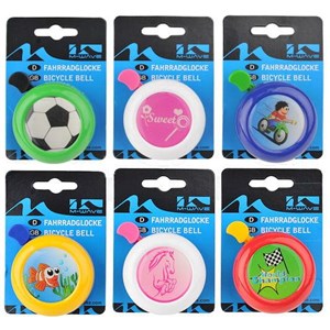 Dzwonek kolorowy z obrazkiem M-WAVE Mix