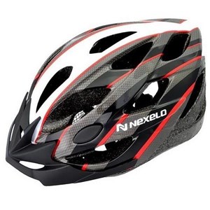 KASK rower.CERES biał/szar/czerw.M 55-58 195220