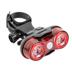 LAMPA TYŁ 2-DIODY 0,5 WATT+ BATERIE  JY-528