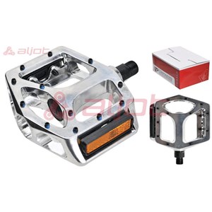 PEDAŁY VP-559 ALUM.BMX WKRECANE PINY-SREBRNE