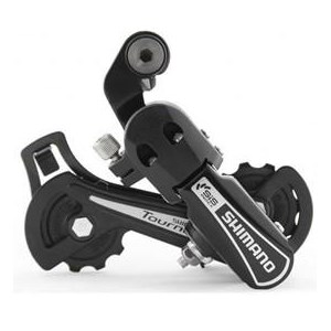 Przerzutka RDTY21 czarna śruba krótki wózek