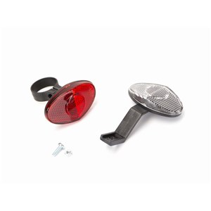 Odblask tył czerwony V/B BR-7 z uchwytem