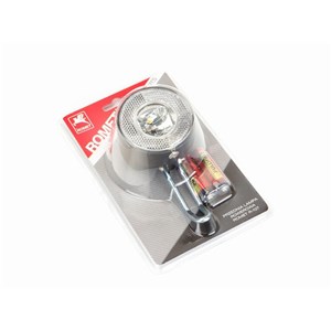 Lampa przód 1 led bater.na widelec R-107