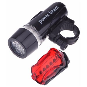 Lampa przód  5 diod led+Lampa tył 5 diod 1503