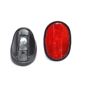 Odblask owalny tył na błotnik