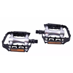 Pedał MTB alu odbl.łoż.kulksre/czarny FP-979