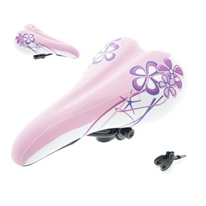 Siodło SM-311 dzeci.z jarzemk.biało/różowe