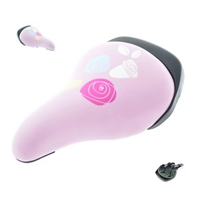 Siodło  SM-303 dzieci.z jarzemkiem różowe