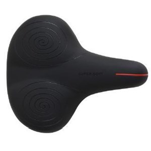 SIODŁO VADER SZEROKIE NA ELASTOM.CZARNE VD813