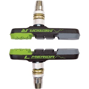 Klocki 3 panelowe V-BRAKE GREEN Merida