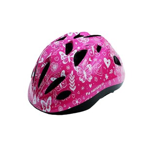KASK DZIECI,FUNNY  S /48-52/ RÓŻOWY Z NADR.194002