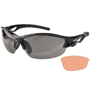 OKULARY PROX BIKE RAY 21 CZARNY POŁ/WYMIENNE SOCZE