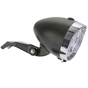LAMPA BATER.PRZÓD RETRO 3 LED WIDELEC 177109 CZARN