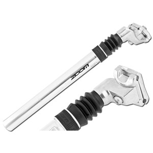 WSPORENIK SIODŁA 27,2X 250MM ALU ZOOM AMORT.SREBR