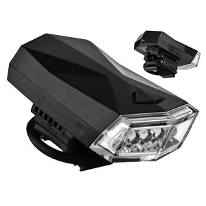 LAMPA PRZÓD 4 DIODY SUPER BIAŁE +BATERIE JY-585