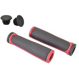 CHWYT KIER.GUMOWY DŁ.125MM CZA/CZER.266557