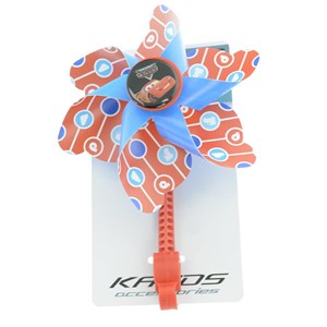 WIATRACZEK NA ROWER DZIECIĘCY CZERWONO-NIEBIESKI