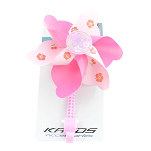 WIATRACZEK NA ROWER DZIECIĘCY RÓŻOWY