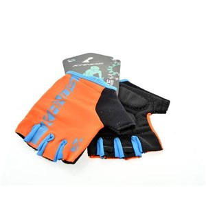 RĘKAWICE ROWER.AL-1453 L KRÓTKIE PALCE POMARAŃCZOW