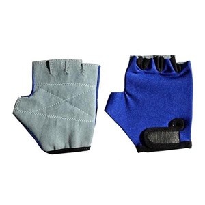 RĘKAWICZKI ROWEROWE DZIEC.LAYCRA R4 NIEB