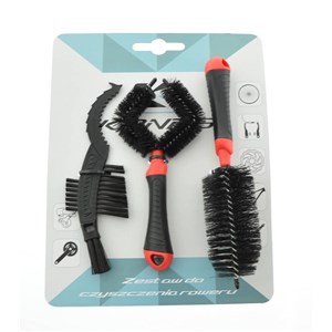 ZESTAW SZCZOTEK DZ CZYSZCZENIA ŁAŃ.KASETY