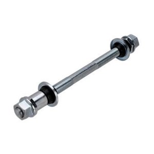 OŚ PIASTY TYŁ WOLNOBIEGU  SREBRNA  170 MM