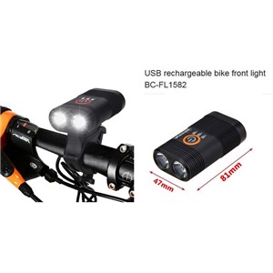 LAMPA PRZÓD LATARKA 1000LUM.USB  1598
