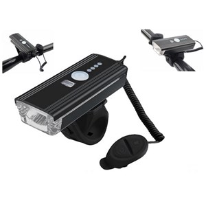 LAMPA PRRZÓD USB 300 LUM SYGNAŁ CZUJNIK ZMIERZCHU