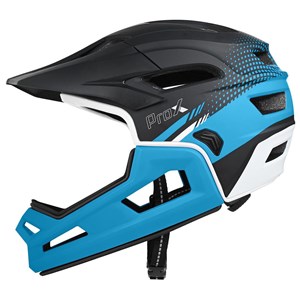 KASK PROX CAGE II NIEBIESKO/CZAR M 55-58 FULL FACE