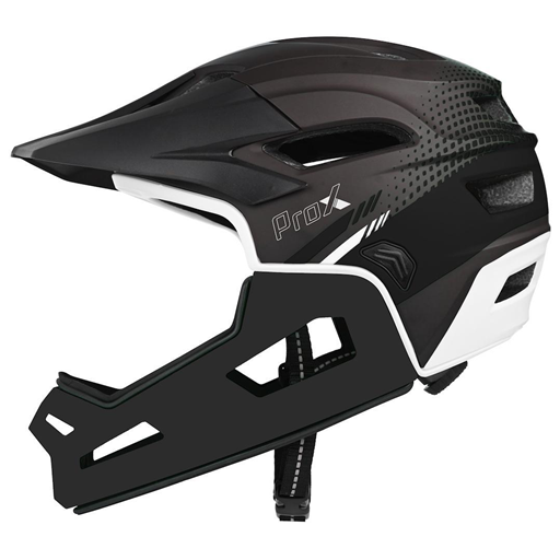 KASK PROX CAGE II TITANUM/CZARNY M 55-58 FULL FACE - zdjęcie 1